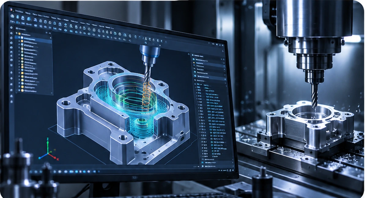 CAM-система и обработка детали на станке с ЧПУ